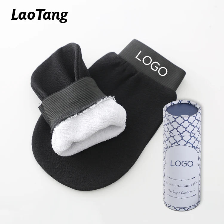 Eco-friendly 100% Natural Korean Exfoliating Bathing Mitt Viscose Shower Scrubber Remove Dead Skin Bath Glove