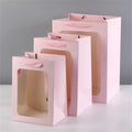 Transform Special Events With Custom Pink Logo Gift Bags Premium Quality Elegant Design for Unforgettable Celebrations