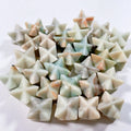 Huiying Amazonite Merkabas Hand Carved Small 1 inch Gemstone Guardian Figurines