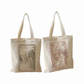 Customizable Women's Canvas Tote Shoulder Bag Personalized Reusable Travel and Shopping Bag with Logo