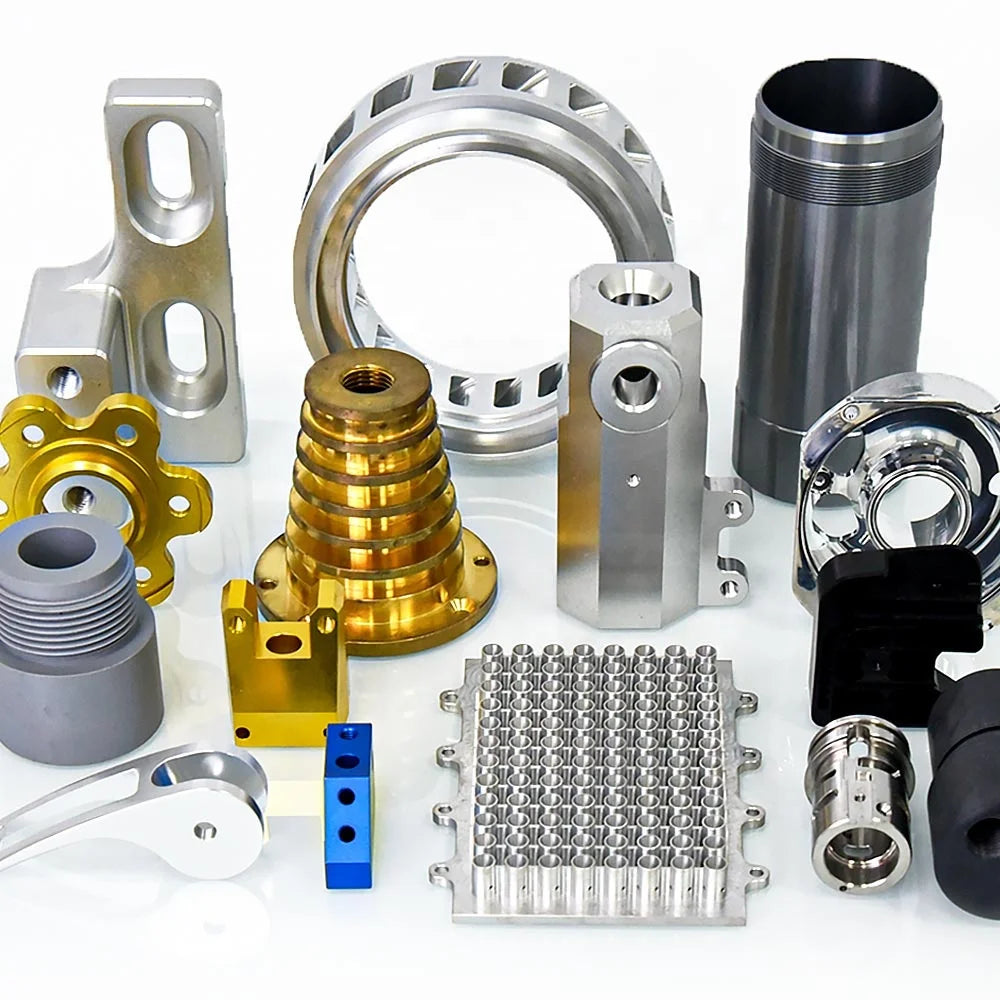 Precision Metal Parts Machining Components OEM Part Brass Stainless Steel CNC Milling Turning Prototyping Wire EDM 5-Axis