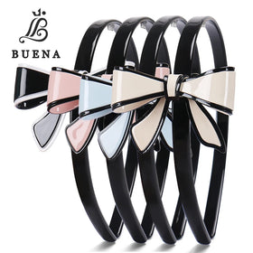 Popular France Styles Bowknot Headband Fashion Womens Girls Acetate Headbands Colorful Bow Knot Hairband