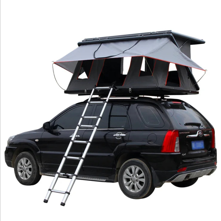 2025 New Design 4x4 Off-Road Pop-Up Aluminum Hard Shell Truck Tent SUV Roof Top Tent for Cars and SUVs