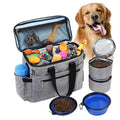 Airline Approved Striped Dog Travel Backpack Locking Safety Zippers Oxford Linen Nylon Polyester Eco-Friendly Customized Color