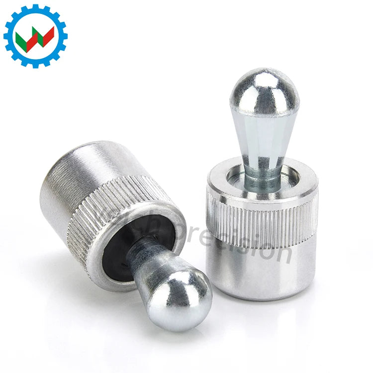 VCN523 Spring Plungers Carbon Steel & Aluminium Body M4-M24 Thread Custom Size In-Stock Fast Delivery