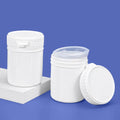 Extra Thick 600ml Plastic Sealing Jar With Lid Wide Mouth Electronic Solder Paste Plastisol Packing Can