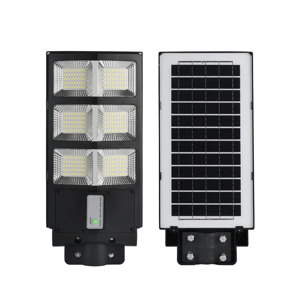 Howlighting IP65 Waterproof Solar LED Street Light with Motion Sensor for Rural Road & Courtyard
