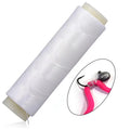 TAKEDO 100M 200M High Elasticity Nylon Fishing Line Fly Bait White Fishing Lines Elastic Thread  to Tie Soft Bait on Hook