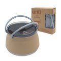 Silicone Travel Folding Cooking Pot Silicon Collapsible Camping Portable Kettle for Outdoor