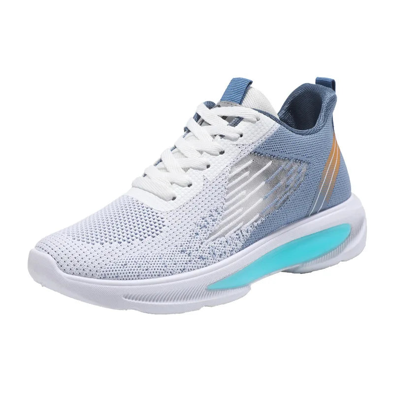 Fashion Trend Mesh Upper Comfortable Fashion Men Breathable Walking Sport Athletic Sneakers Gym Tennis Shoes for Men