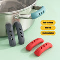 Universal Heat Insulation Wok Handle Cover Anti-scalding Silicone Iron Pot Ear Cover