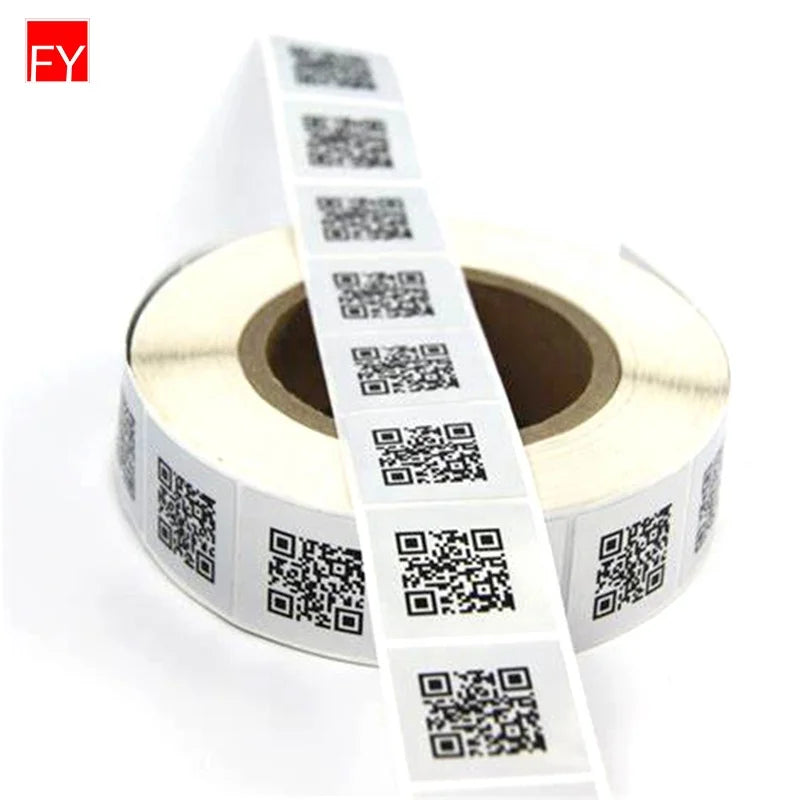 Anti Counterfeiting Waterproof Rolls Barcode Label Roll Thermal Paper