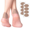 Moleskin Fabric Tape with Adhesive Flannel Blister Anti-Wear Heel Patches and Toe Caps Heel Stickers