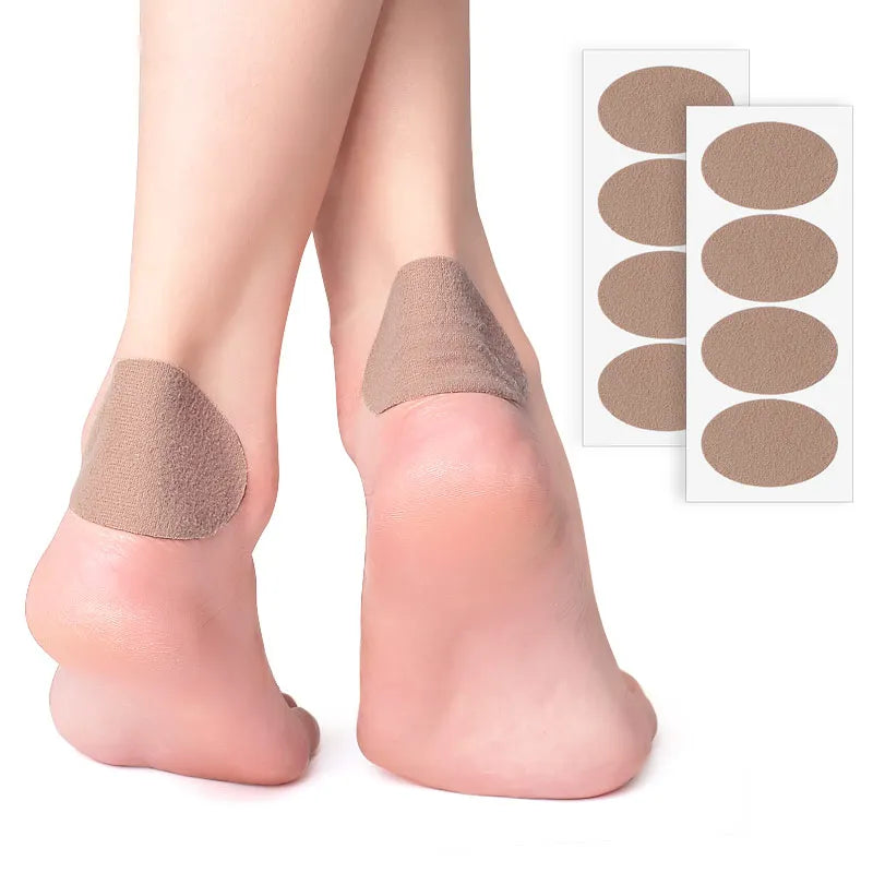 Moleskin Fabric Tape with Adhesive Flannel Blister Anti-Wear Heel Patches and Toe Caps Heel Stickers