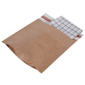Brown Kraft Mailing Bag with Expandable Design for Secure Shipping and Gravure Printing Surface
