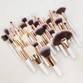 Private Label Brush Makeup Professional Compact Vegan Makeup Brush Set Custom 2021 Makeup Brushes Logo