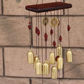 Factory Price Wind Chimes Bells Alloy 10 Bells Hanging Ornament Garden Home Mobiles Windchime Wall Hanging Home Decor