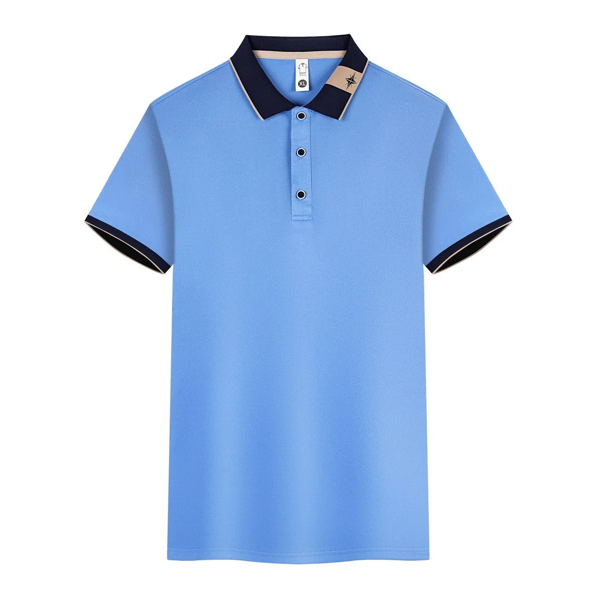 Short Sleeved Polo Shirt Custom T-Shirt Workwear Short Sleeved Custom Logo Workwear Advertising Cultural Shirt