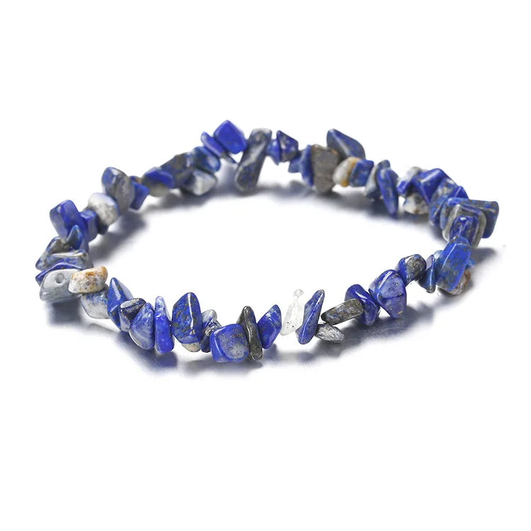 Hot Selling Seven Chakra Natural Crystal Gravel Beaded Bracelet Natural Beads Bracelet Wholesale gift