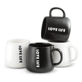 Hot Selling Custom Large Capacity 18oz Porcelain Coffee Mug White/black Glaze Decal logo Ceramic Tea Cup Promotional Gift Mug