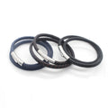 Yudan Jewelry Mens Leather Bracelet With Engrave logo
