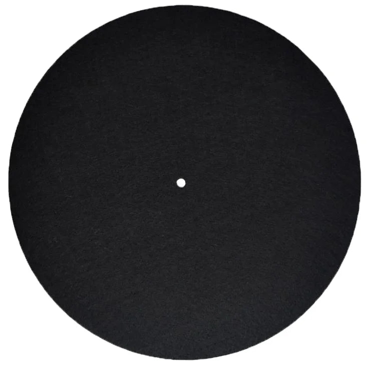 Custom Printed Multi-Color Logo Felt Non-Slip Table Decoration Vinyl Disc Player Record Mat