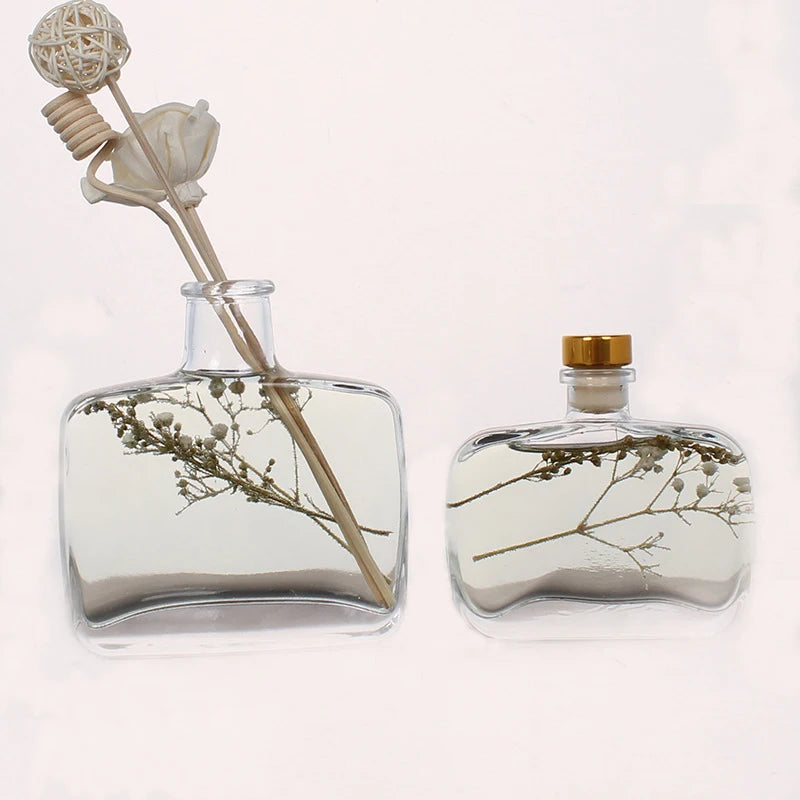 Wholesale 100ml Aroma Reed Spread Incense Empty Glass Diffuser Bottles
