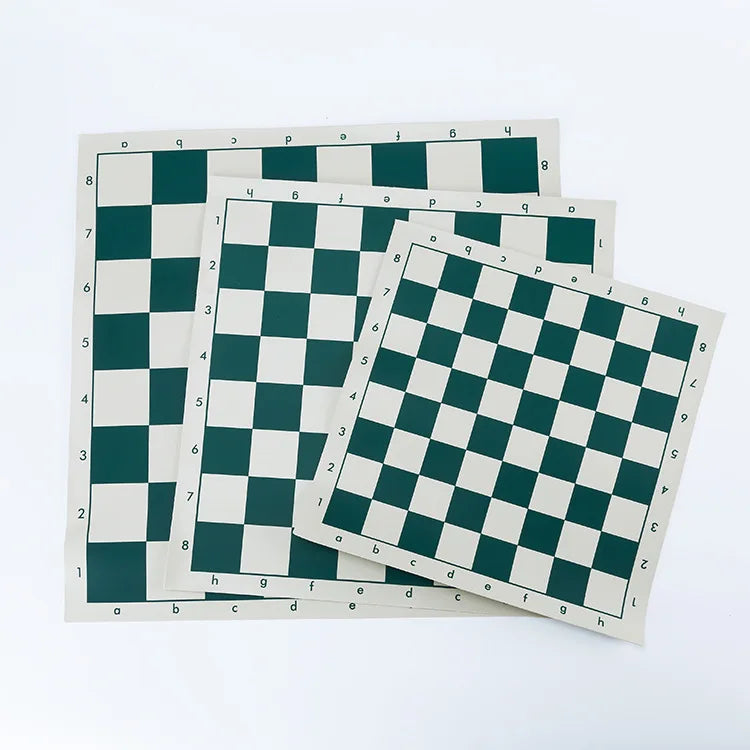Wholesale Chess Game Pvc International Chess Board Vinyl 34.5 cm 42 cm 50 cm Rolling Chess Board