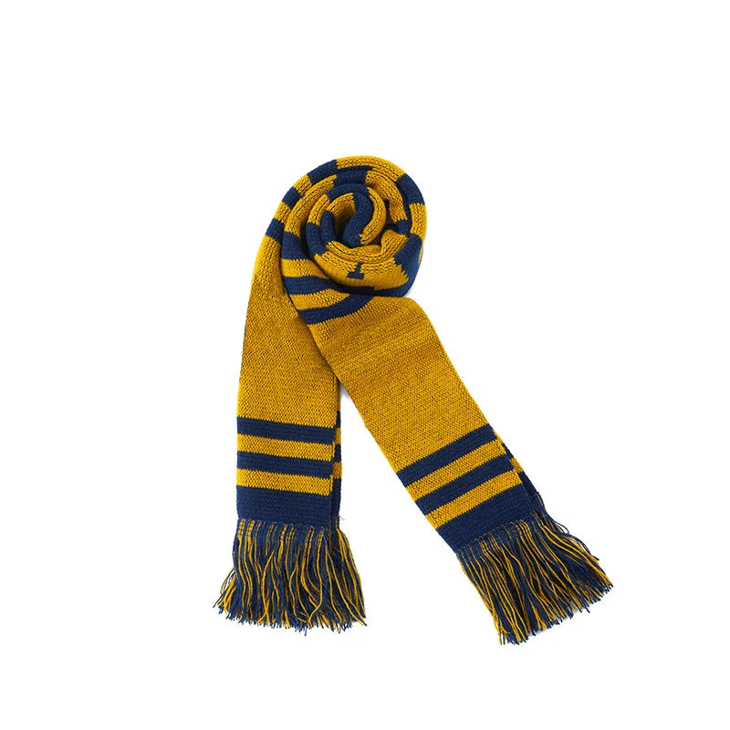 Custom Design Printed Acrylic Jacquard Scarves Football Soccer Club Sport Fan Scarf