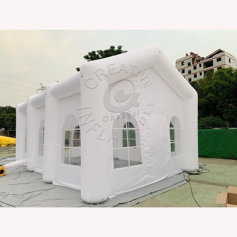 Popular Design Large Inflatable Tent with LED Light for Outdoor Events Customized Color & Logo OEM Available Chongqi CQTENT744