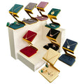 Custom Luxury Multifunctional Metal Jewelry Display Rack for Earrings Necklace Rings