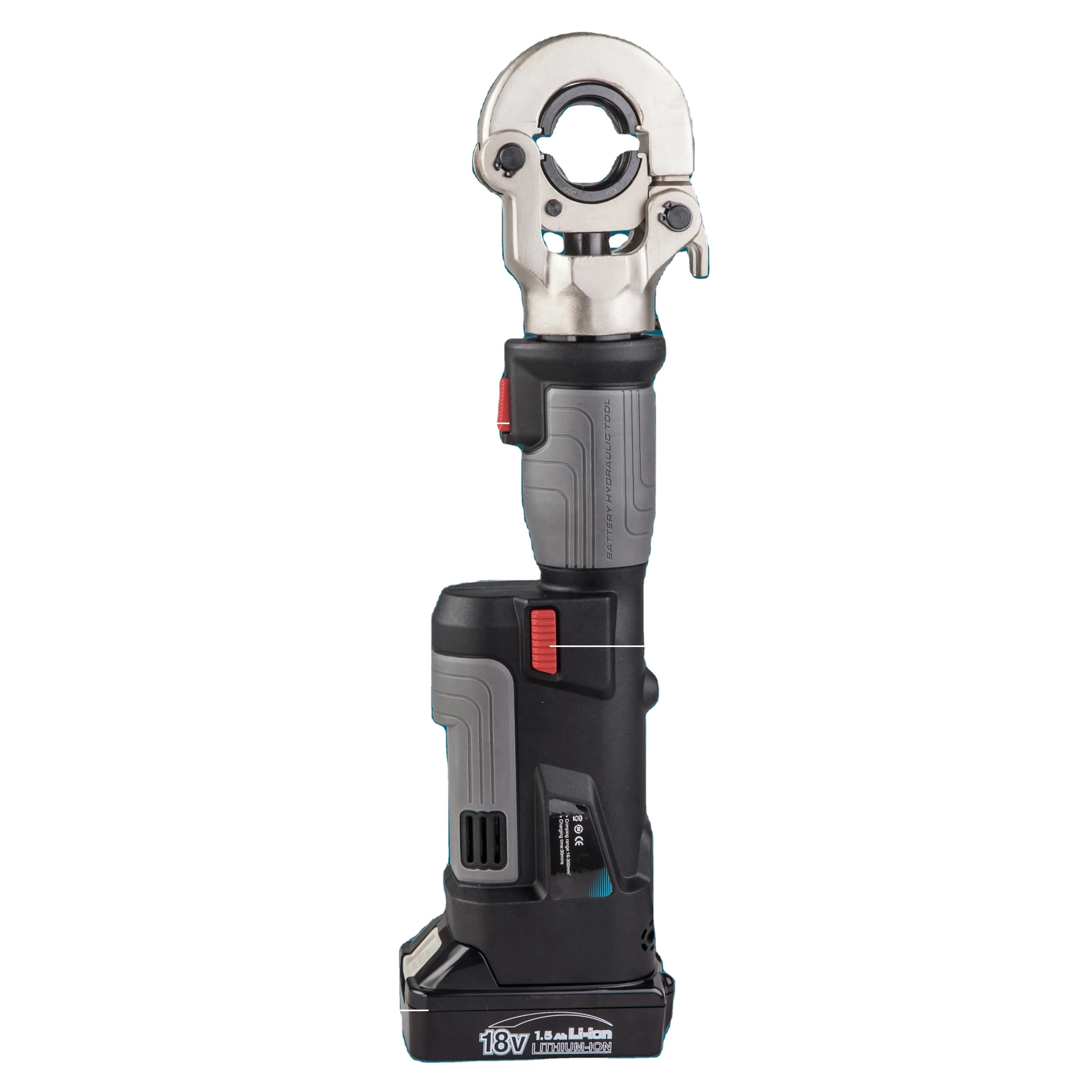 ZUPPER PZ-300 Mini Intelligent Style Straight Battery Hydraulic Cable Lug Crimping Tools