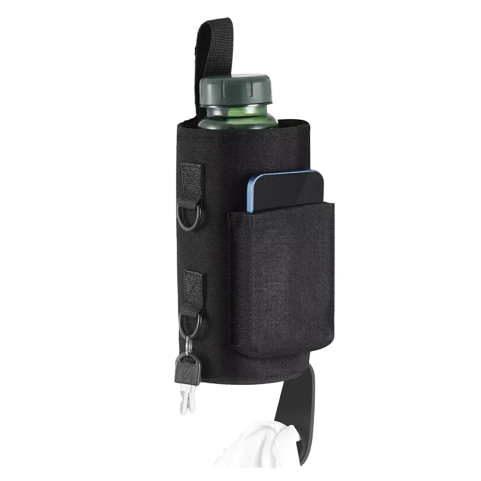 Multi Purpose Sport Water Bottle Carrier Crossbody Sling Chest Pouch GYM Mobile Phone Bag Sleeve Men Women Magnetic Sports Bag