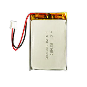 503450 523450 553450 1000mah 1100mah Rechargeable Polymer Lithium Ion 1000mah 523450PL 3.7v Li-ion Battery From China