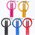 CW JPR008  Fitness Training Adjustable Length Skip Rope Aluminum Steel Wire Jump Rope