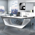 Executive Wooden L Shape Office Furniture Modern Manager Desk Ceo Office Desk Boss Office Desks