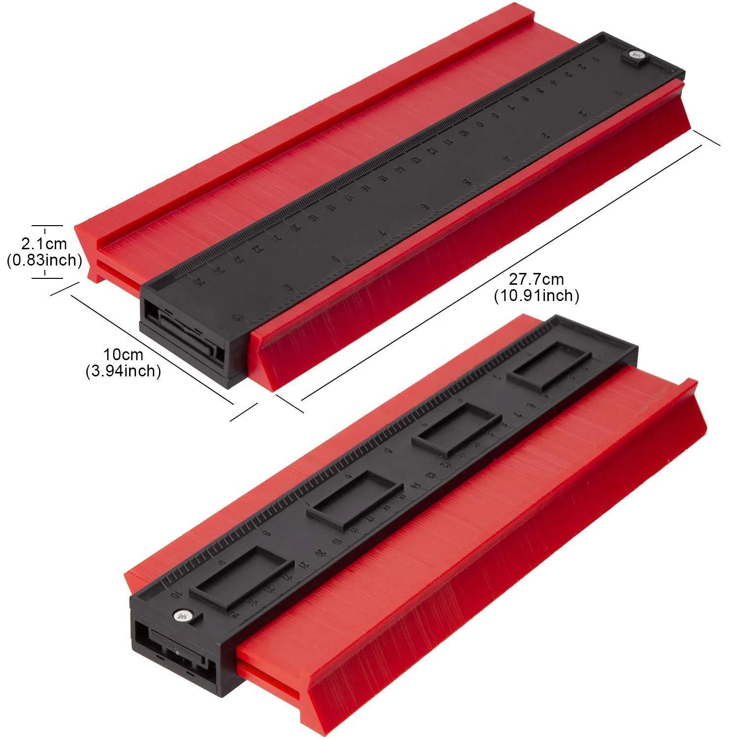 10-Inch and 5-Inch DIY Contour Gauge Duplicator Customizable OEM Irregular Shapes Measuring for Corners and Contoured Corners