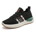 Fashion Soft Sole Ladies Comfortable Running Jogging Footwear Fly Woven Gym Casual Shoes Women