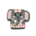 Wholesale Price Magic pink Elephant Design Reusable Instant Click Hand Warmer with Knitted Cover