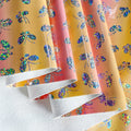 0.6-0.7mm Laser rainbow Pattern Faux Leather Fabric Synthetic Leather for Diy Making Bag Shoes Crafts