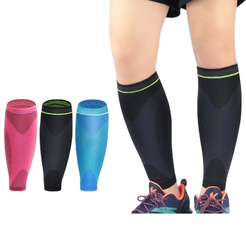 Sports Socks Calf Protector Shin Guard Sleeves Compression Calf Sleeve Breathable Well Shin Sleeve