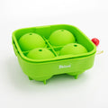 Wolecok Eco-Friendly Food Grade Silicone 4-Hole Whisky Drink Ice Ball & Cube Mold