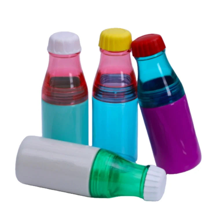 Creative  Hot Sale  Discount  Drinkware Custom Printed 500ml Juice Bottle for Advertising Gifts