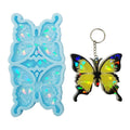 Early Riser butterfly Shape Color Laser Holographic Mold Silicone Keychain Mold for DIY Fashion Jewelry Sets Pendant Mouldings