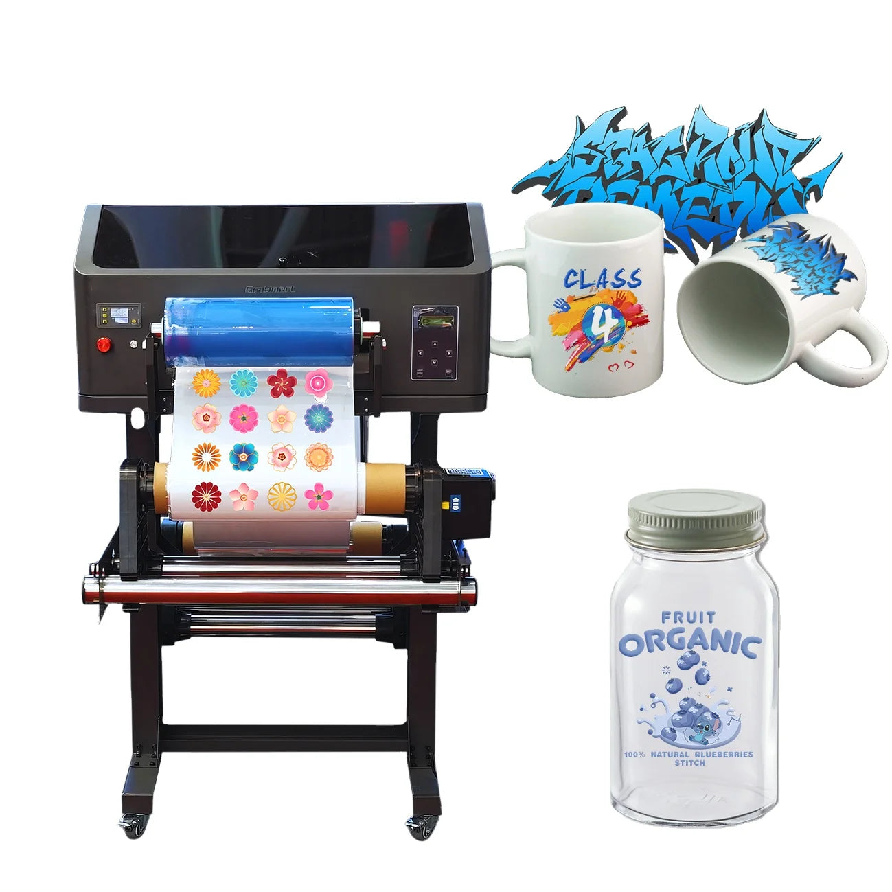 EraSmart 24 Inch A1 60cm Dual XP600 Printhead DTF Printer Machine A3 DTF UV Printer