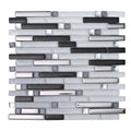 Decoration Gloden Plating Strip Shaper Backsplash Wall Glass Mosaic