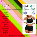 In Stock 4 Way Stretch Breathable Quick-Dry 82% Nylon 18% Spandex Knitted Swimwear & Activewear Fabric