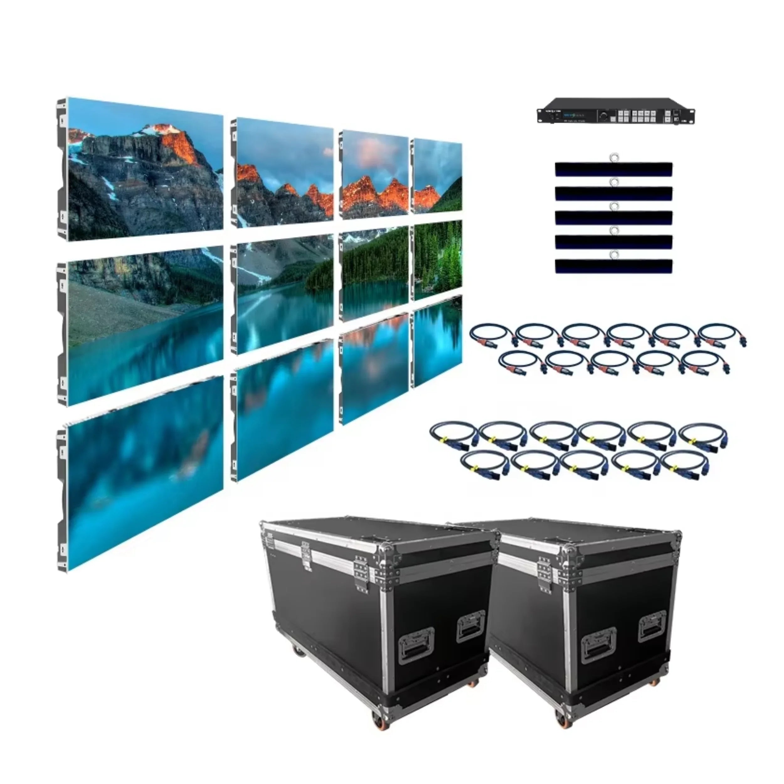 Pantalla Led P1.875 P1.5mm Pitch 1.9mm 2.5mm HD Led Screen Indoor P1.25 Led Panel P1.56 SMD Led Video Wall Led Display Screen
