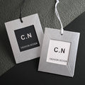 New Eco-friendly Cotton hang Tag Size Number Tag Print hang Tag