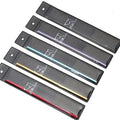 Professional Multi-colored Straight Pet Combs Long & Short Cat Grooming Comb Stainless Steel Dog Deshedding Comb